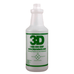 Spray bottle 32oz with 3D branding