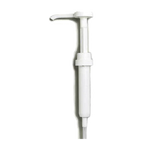 White pump dispenser