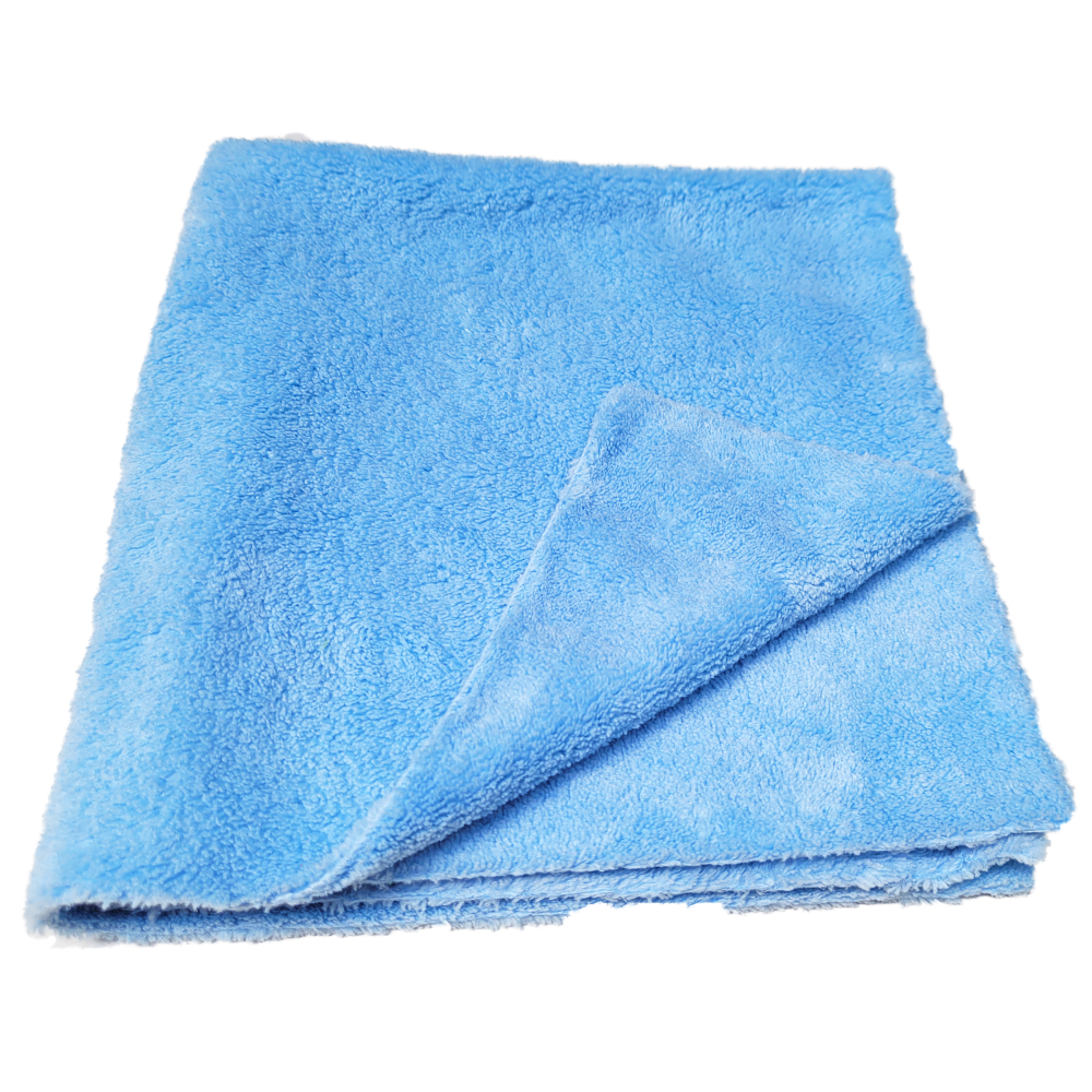 Blue Microfiber towel