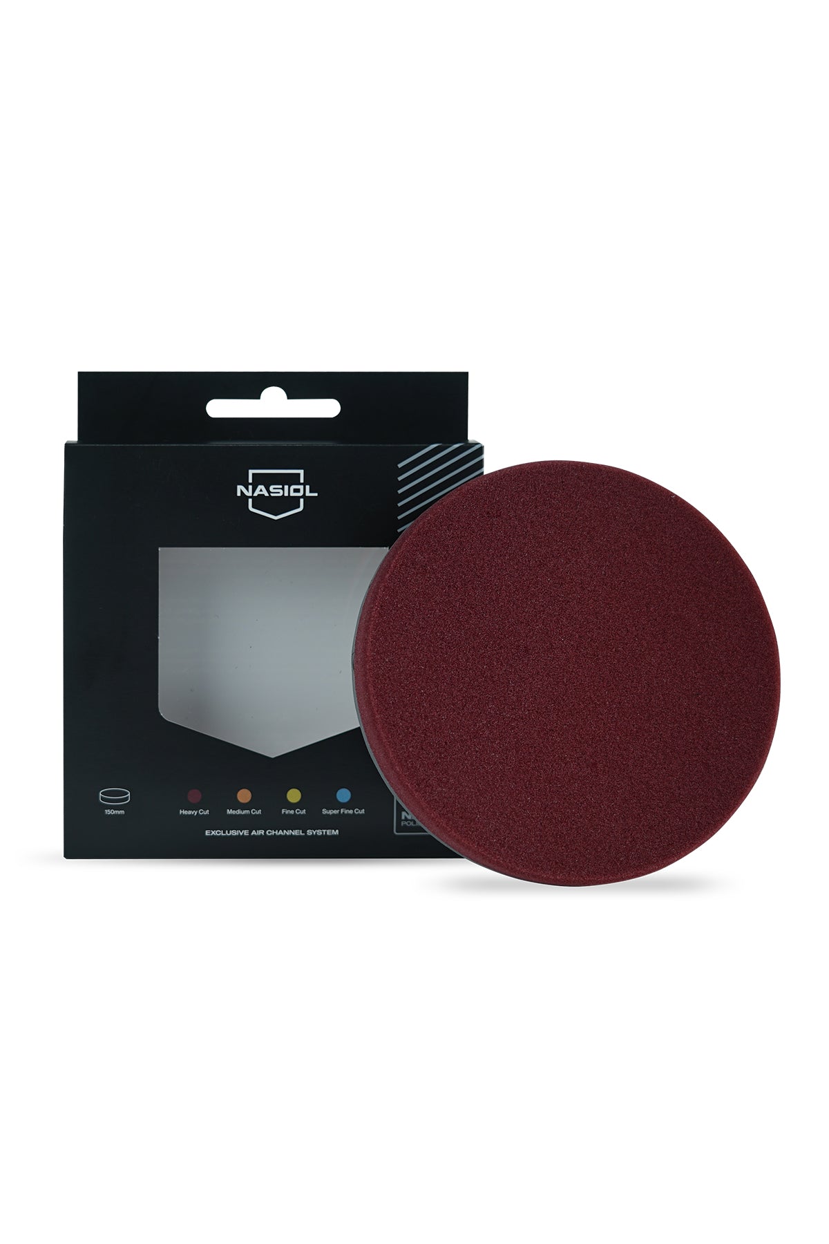 Nasiol Polishing Pad Heavy Cut – Boina de Espuma Profissional 150 mm