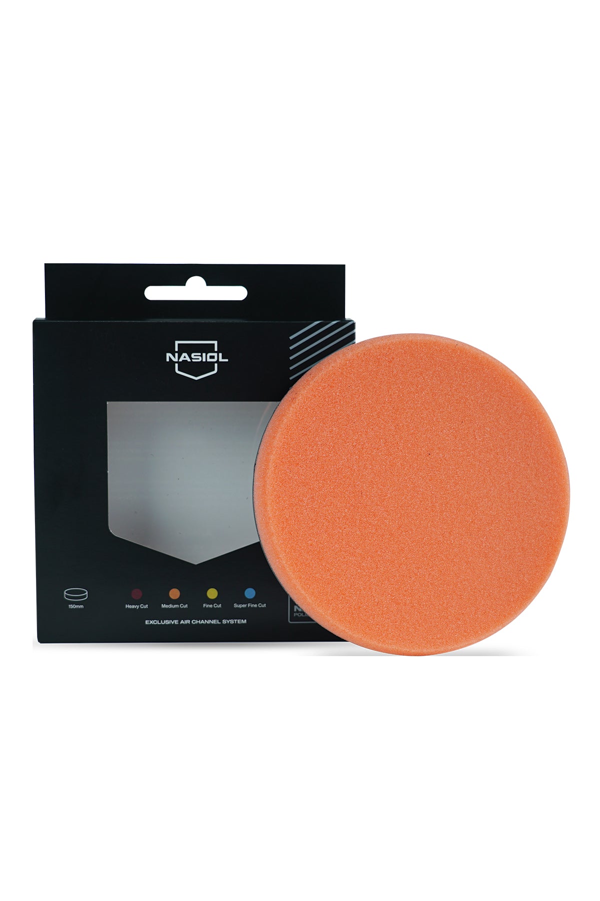 Nasiol Polishing Pad Medium Cut – Boina de Espuma Profissional 150 mm