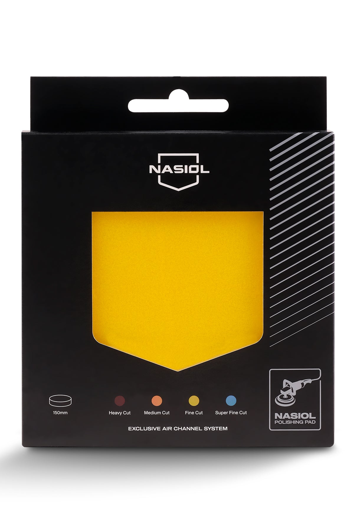 Nasiol Polishing Pad Fine Cut – Boina de Espuma Profissional 150 mm