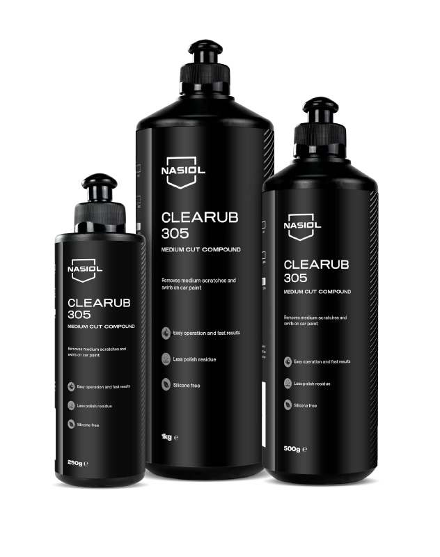 Nasiol CleaRub 305 Medium Cut Compound